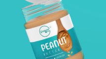 Peanut Butter Package Design for the brand Granola