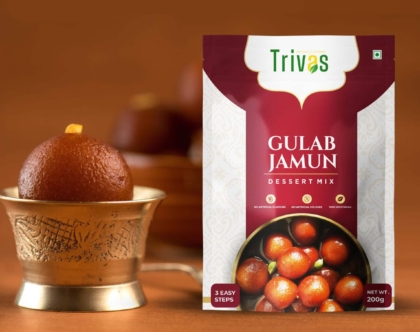 Package Design for Gulab Jamun Mix by Trivas
