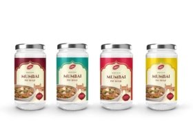 Label Design for Mumbai Pav Bhaji Masala By Aditi Foods