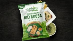 Package design for Naturals Multigrain Idly and Dosa Batter