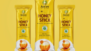 Aoudy Honey Stick Package Design