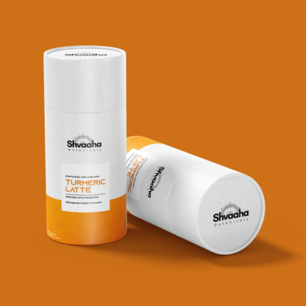 An Elegant approach in designing the cylinder box package for the brand Shvaaha