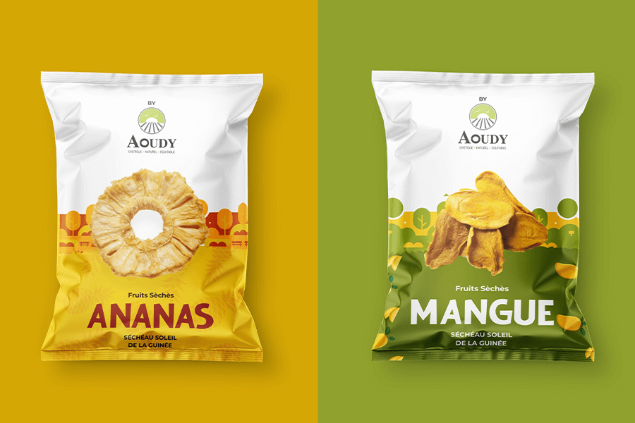 Aoudy Fruits Seches Package Design