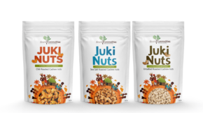 How adorable is this  packaging design for the brand Juki Nuts!