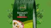 Nutrigain Organics Basmati Rice Package Design