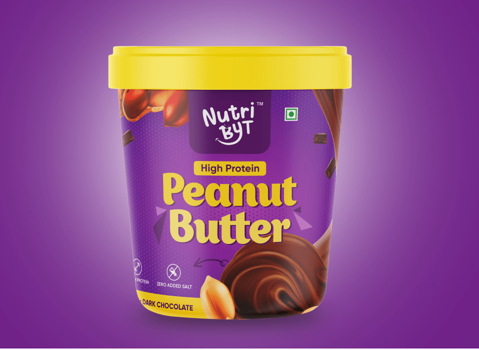 Peanut Butter Packaging Design Nutri Byt 3