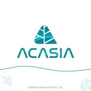 Acasia Logo Design By Creador Designs
