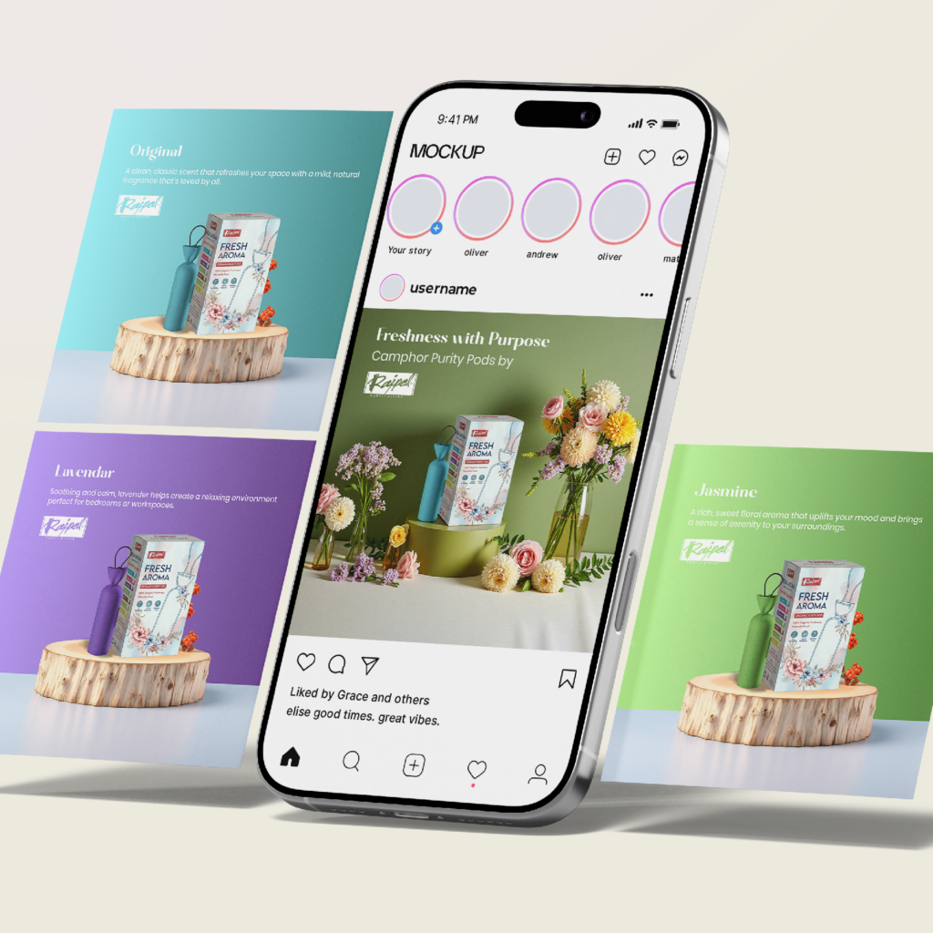 best packaging design mockup created by Creador Designs agency