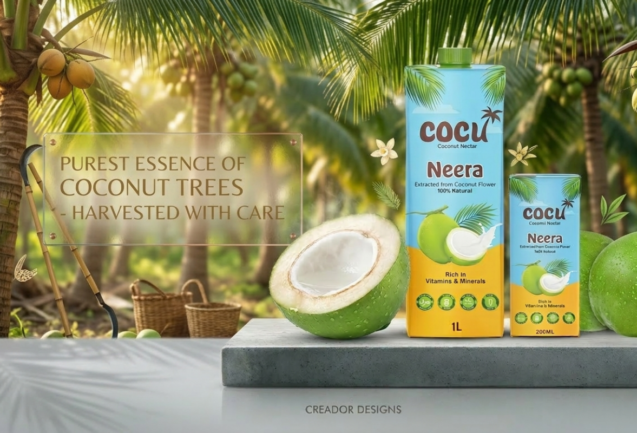 cocou neera packaging design created by Creador Designs