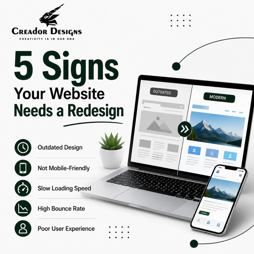 5 Signs Your Website Needs a Redesign